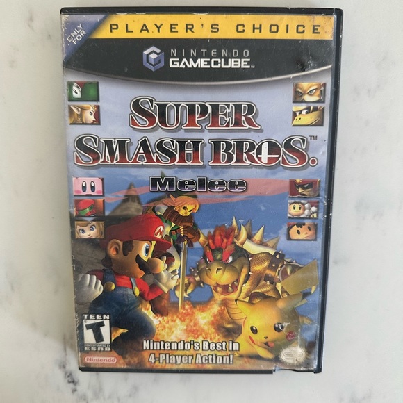 Super SMASH Bros. Melee - Authentic Nintendo GameCube Video Game - Picture 2 of 7